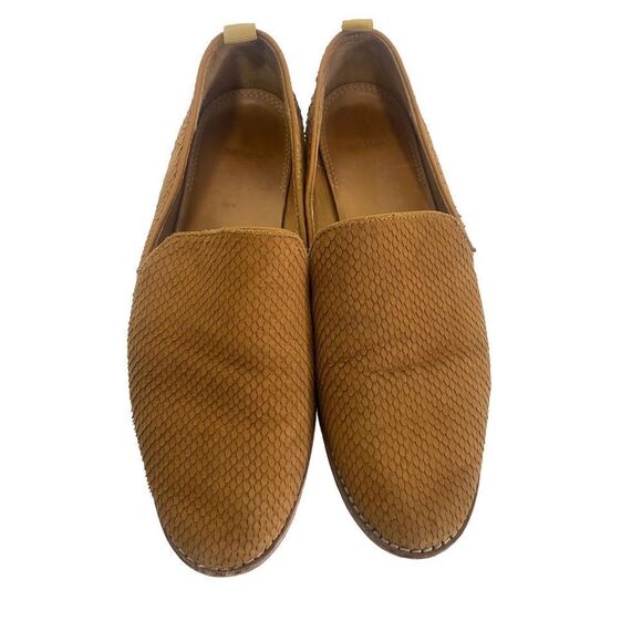 Bill Blass Anthropologie Snake Skin Sutton Loafers - Picture 3 of 11